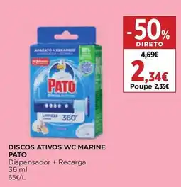 El Corte Inglés Discos ativos wc marine pato promoção