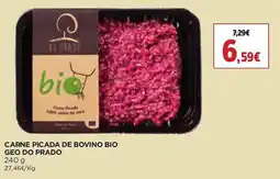 El Corte Inglés Carne picada de bovino bio geo do prado promoção