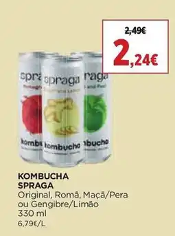 El Corte Inglés Kombucha spraga promoção