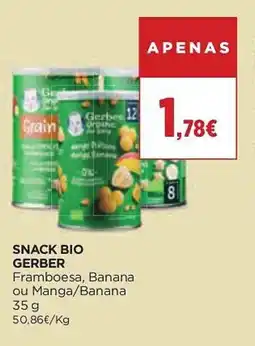 El Corte Inglés Snack bio gerber promoção