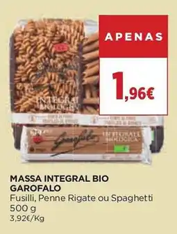 El Corte Inglés Massa integral bio garofalo promoção