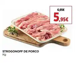 El Corte Inglés Strogonoff de porco promoção