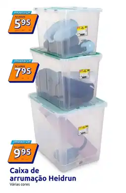 Action Caixa de arrumação Heidrun promoção