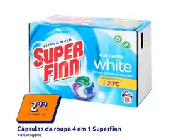 Action Cápsulas da roupa 4 em 1 Superfinn promoção