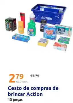 Action Cesto de compras de brincar Action promoção