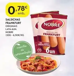 Spar Salsichas frankfurt promoção
