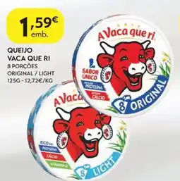 Spar Queijo vaca que ri promoção