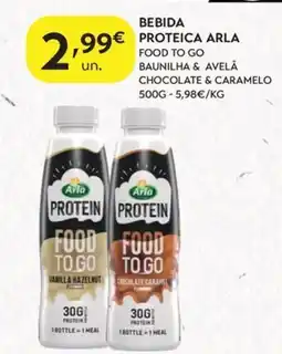 Spar Bebida proteica arla promoção
