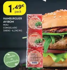 Spar Hamburguer avibom promoção
