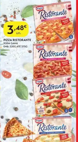 Spar Pizza ristorante toda gama promoção