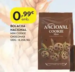 Spar Bolacha nacional mini cookie chocomax promoção