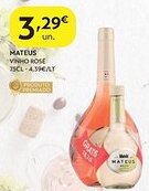 Spar Mateus vinho rosé promoção