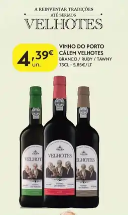Spar Vinho do porto cálem velhotes promoção