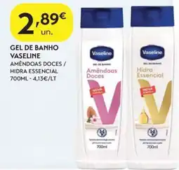 Spar Gel de banho vaseline promoção