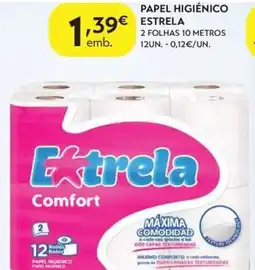 Spar Papel higiénico estrela promoção