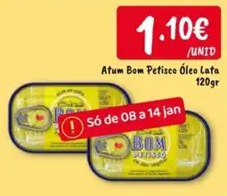 Ponto Fresco Atum Bom Petisco Óleo Lata promoção