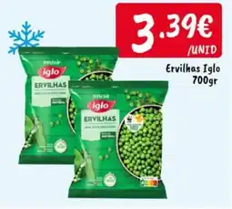 Ponto Fresco Ervilhas Iglo promoção