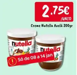 Ponto Fresco Creme Nutella Avelã promoção