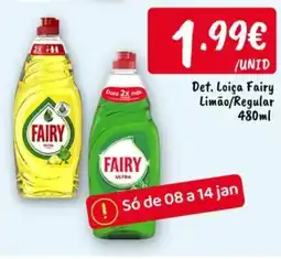 Ponto Fresco Det. Loica Fairy Limão/Regular promoção