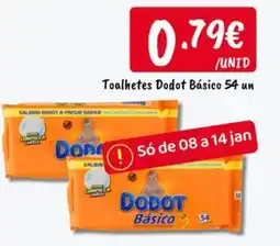 Ponto Fresco Toalhetes Dodot Básico promoção