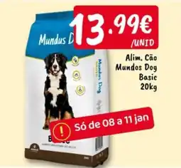 Ponto Fresco Alim. Cão Mundos Dog Basic promoção