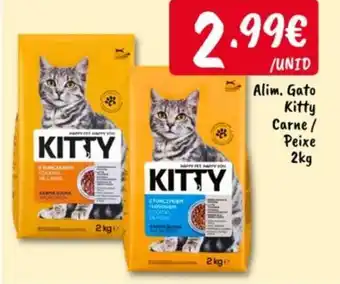 Ponto Fresco Alim. Gato Kitty Carne/ Peixe promoção