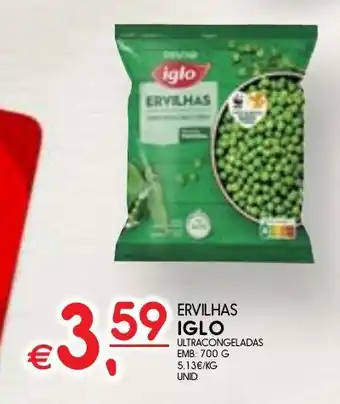 Ervilhas iglo ultracongeladas