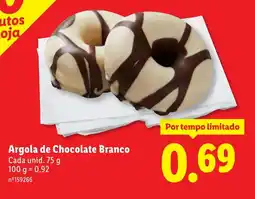 Lidl Argola de Chocolate Branco promoção