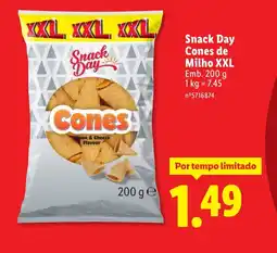 Lidl Snack Day Cones de Milho XXL promoção