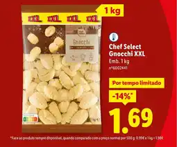 Lidl Chef Select Gnocchi XXL promoção