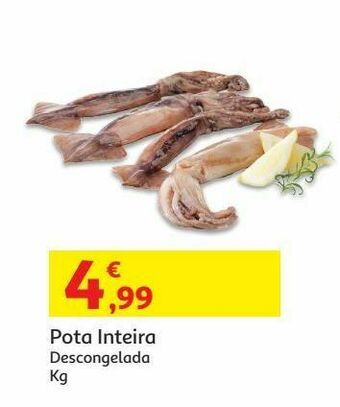 Auchan Pota descongelada:inteira kg promoção