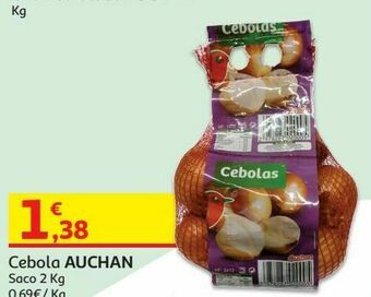 Auchan Cebola promoção