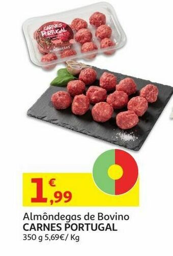 Almondegas bovino carnes port.350g