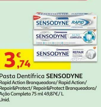 Auchan Pasta de dentes promoção