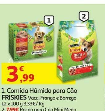Auchan Ração para cães promoção