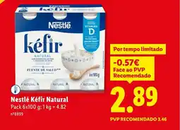 Lidl Nestlé Kéfir Natural promoção