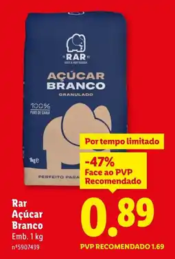 Lidl Rar Açúcar Branco promoção