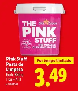 Lidl Pink Stuff Pasta de Limpeza promoção