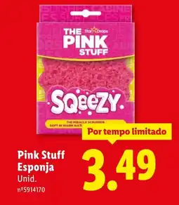 Lidl Pink Stuff Esponja Unid. promoção