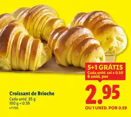 Lidl Croissant de Brioche promoção