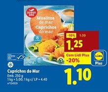 Lidl Caprichos do Mar promoção