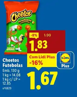 Lidl Cheetos Futebolas promoção