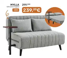 Homy Casa MYLLA Sofá cama 2 lugares promoção