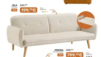 ISLA Sofá cama