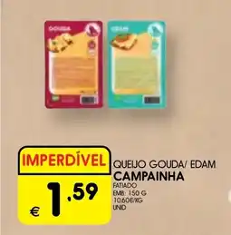 Meu Super Queijo gouda/ edam campainha promoção