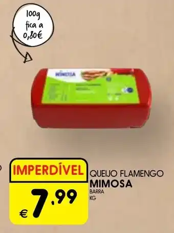 Queijo flamengo mimosa
