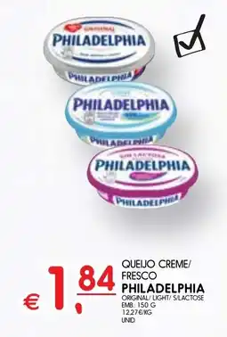 Meu Super Queijo creme/ fresco philadelphia promoção