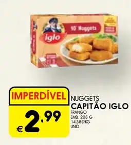 Meu Super Nuggets capitão iglo promoção