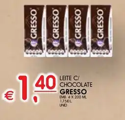 Meu Super Leite c/ chocolate gresso promoção