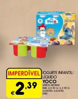 Meu Super Iogurte infantil/ líquido yoco promoção